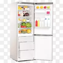 冰箱存货摄影健康饮食剪贴画.冰箱载体