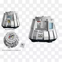 国际空间站SpaceX龙太空舱宇宙飞船-太空舱