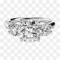 订婚戒指结婚戒指钻石手绘钻石戒指