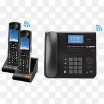 无绳电话家庭和商务电话VoIP电话手机-手机电池