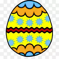 复活节彩蛋剪贴画.彩蛋图案