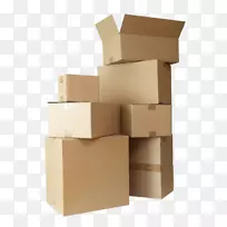 搬运纸纸板箱瓦楞纸箱设计包装和贴标箱