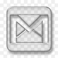 社交媒体图标符号标志-Facebook电子邮件WhatsApp地址电话Instagram