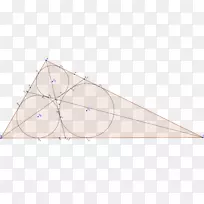 三角形点面积图-三角形