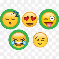 表情符号贴纸笑脸WhatsApp短信.表情框