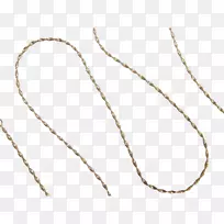 链身珠宝项链首饰设计.绳夹件