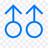 性别符号计算机图标箭头符号圆圈箭头