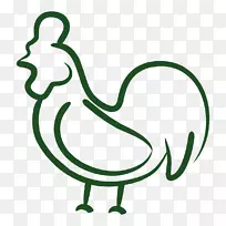 鸡场放养鸡蛋自由放养公鸡吉祥物