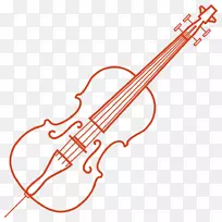 小提琴低音乐器大提琴小提琴