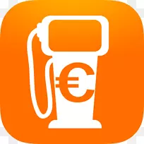 汽车燃油加气站应用商店-gps标志