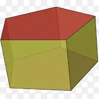 五角棱镜几何多面体三维棱镜