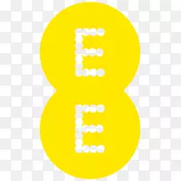 EE有限公司4G移动电话bt移动用户标识模块-黄色标识