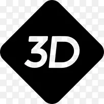 3D胶片极化三维系统计算机图标