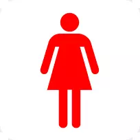 男女公厕女裁剪艺术-厕所