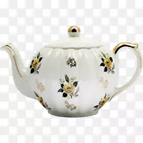 茶壶瓷质高茶壶