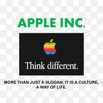 想想不同ipod触摸苹果广告-公司文化口号