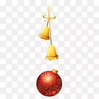圣诞装饰铃铛夹艺术-圣诞节