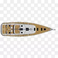 珍诺豪华游艇帆船装饰图游艇