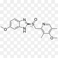 雷贝拉唑质子泵抑制剂奥美拉唑药物胃食管反流病化学载体