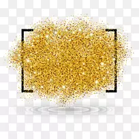 桌面壁纸金卡艺术-十字星金粉