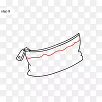 铅笔盒画线艺术剪贴画线