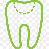 牙科蛀牙人类牙齿填充