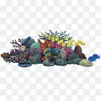 珊瑚礁海洋剪贴画-海