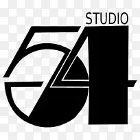 演播室54电台标志夜总会-艺术工作室标志