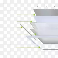 发光二极管灯夹具显示扩散器.食堂面板