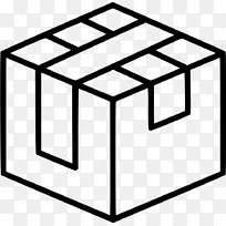 立方体几何计算机图标形状立方体