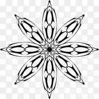 COF培训服务公司绘画艺术-雪花吊坠