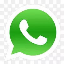 WhatsApp徽标Facebook信使雅虎！通讯黑莓对讲机