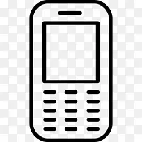 功能电话电脑图标iphone电话智能手机-iphone
