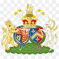 英国皇冠家族的皇家臂章-夫妻