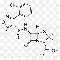 苯氧基甲基青霉素氨苄西林双氯西林