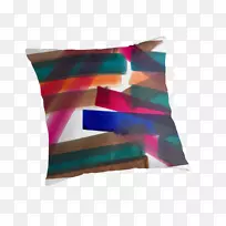 投掷枕头垫艺术长方形.十字