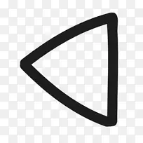 电脑图标三角形剪贴画箭头