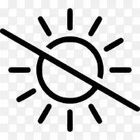 电脑图标阳光剪辑艺术符号