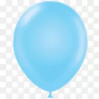 气球宝贝蓝色浅蓝色剪贴画-气球