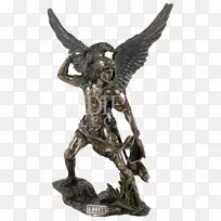 加布里埃尔迈克尔青铜雕塑尤里尔天使-天使迈克尔