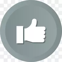 拇指信号手势电脑图标手-手