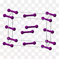 碘-127固体分子晶体