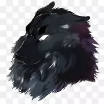 鼻子毛-狗画的