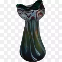 花瓶艺术新品玻璃艺术银饰花瓶