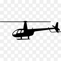 直升机旋翼鲁宾逊r44鲁宾逊r66剪辑艺术-直升机