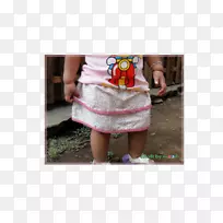 短裙短裤童装衬衫-印度尼西亚kawung蜡染图案