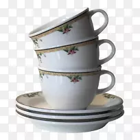 咖啡杯茶托壶瓷杯