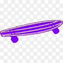 滑板滑冰剪贴画滑板