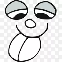 笑脸剪贴画.傻乎乎的