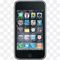 iphone 3g iphone x电话断屏